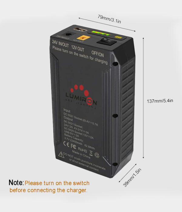 02 Rechargeable Power Supply
