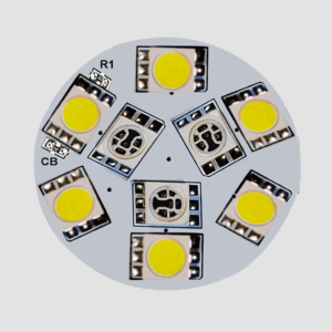 LED Round Max-125R-DUO-9L-T3