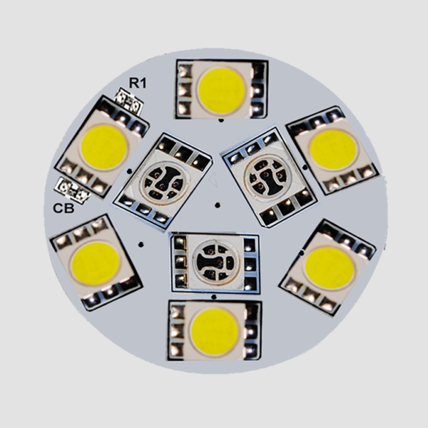 LED Round Max-125R-DUO-9L-T3